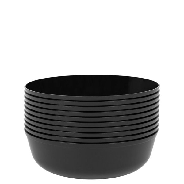 EcoQuality Disposable Plastic Serving Bowl for 240 Guests Wayfair